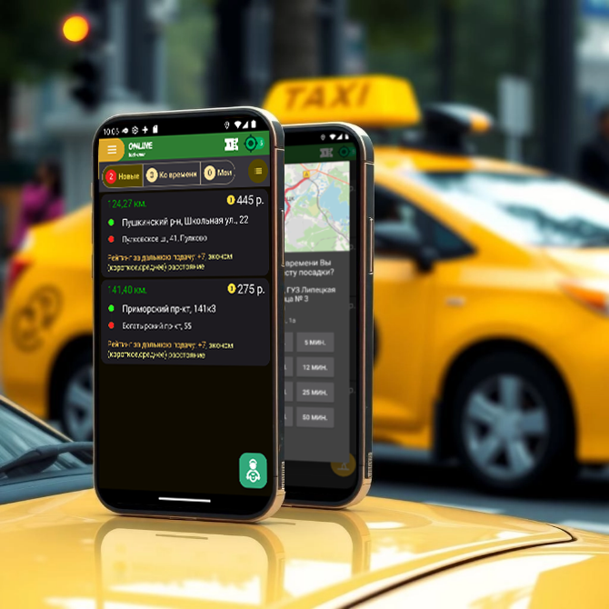 Автоматизация и управление таксопарком с помощью мобильного приложения. Приложение для таксопарка